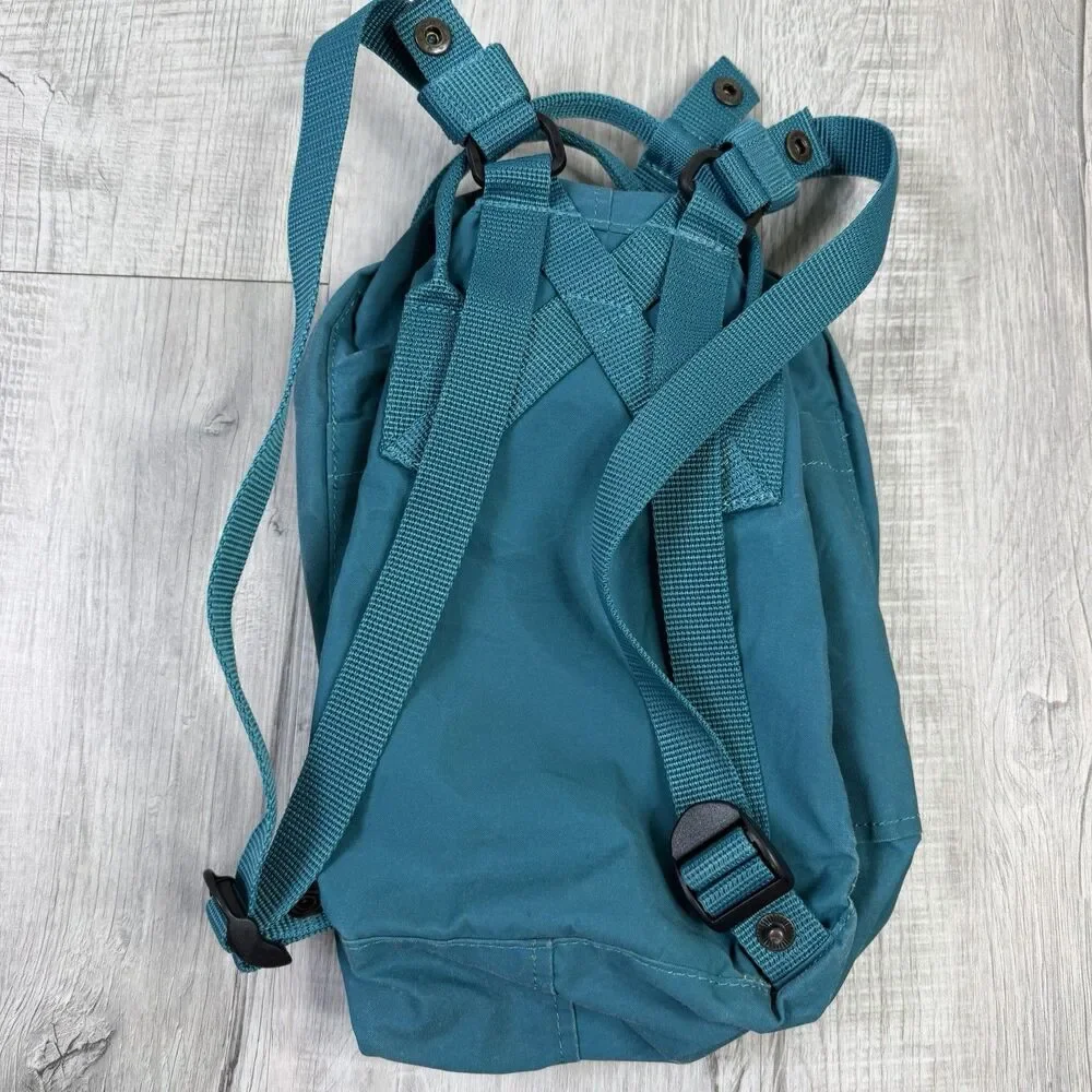 Teal Kånken Mini Backpack